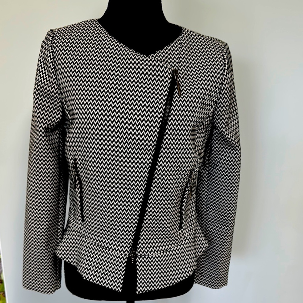 Armani Stylish Black and White Women's Jacket